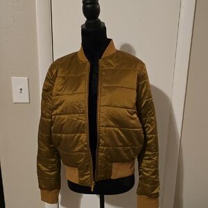 lululemon athletica Gold Bomber Jacket